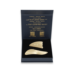 Gua Sha Koparskafa sett með 2 stk.