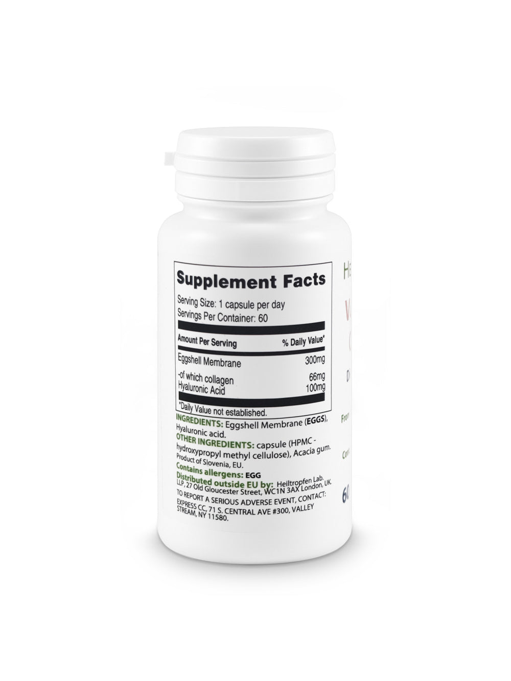Vegetarian Collagen 60 hylki