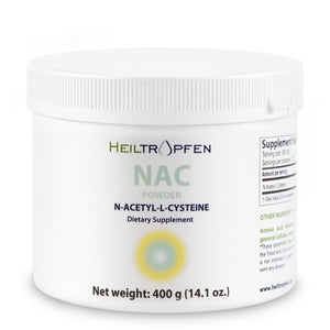 NAC (N-asetýl-L-sistein) duft – 400 g