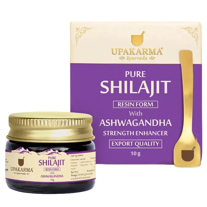 SHILAJIT Kvoða með ASHWAGANDHA 20g