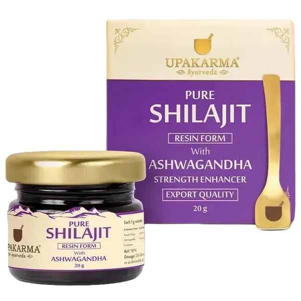 SHILAJIT Kvoða með ASHWAGANDHA 20g
