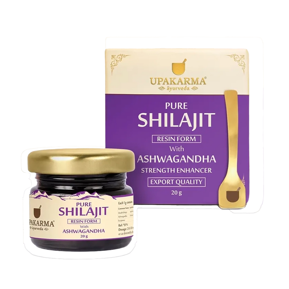 SHILAJIT kvoða með ASHWAGANDHA 20g