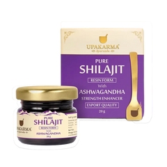SHILAJIT Resin with ASHWAGANDHA – 20 g