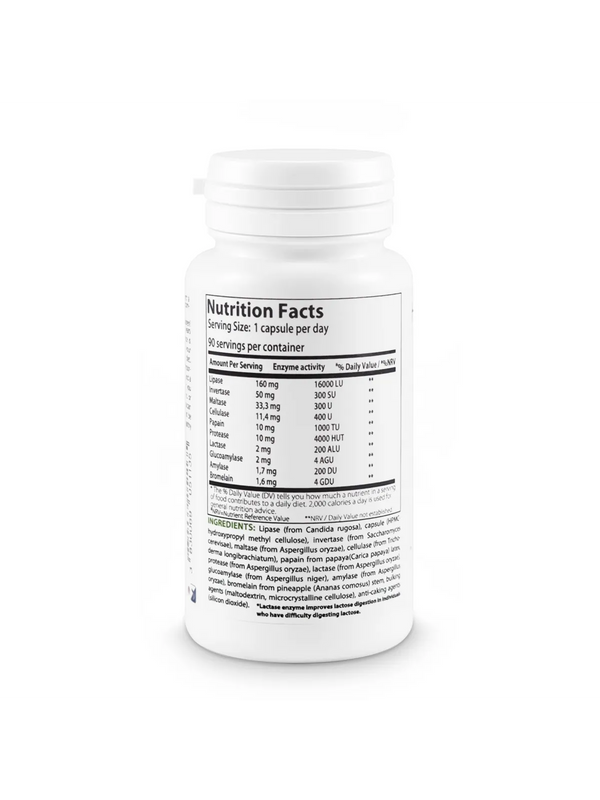 Digestive Enzymes 90 hylki