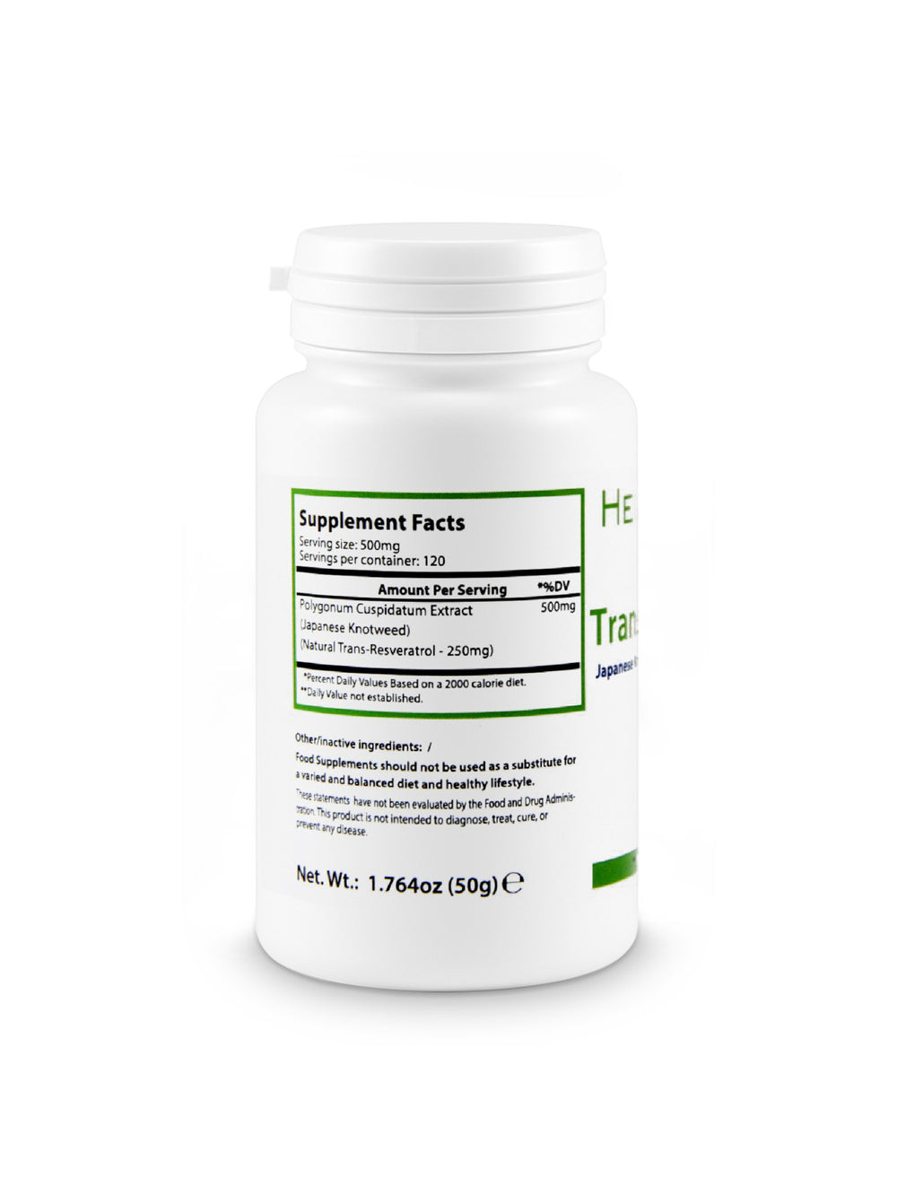 Natural Trans-Resveratol duft 50g
