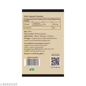Hreint SHILAJIT 90 Hylki