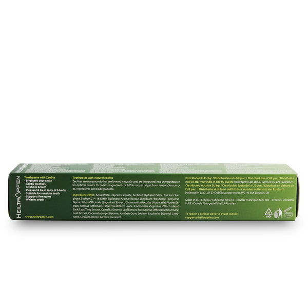 Zeólít jurtatannkrem – 6 jurtir – 75 ml